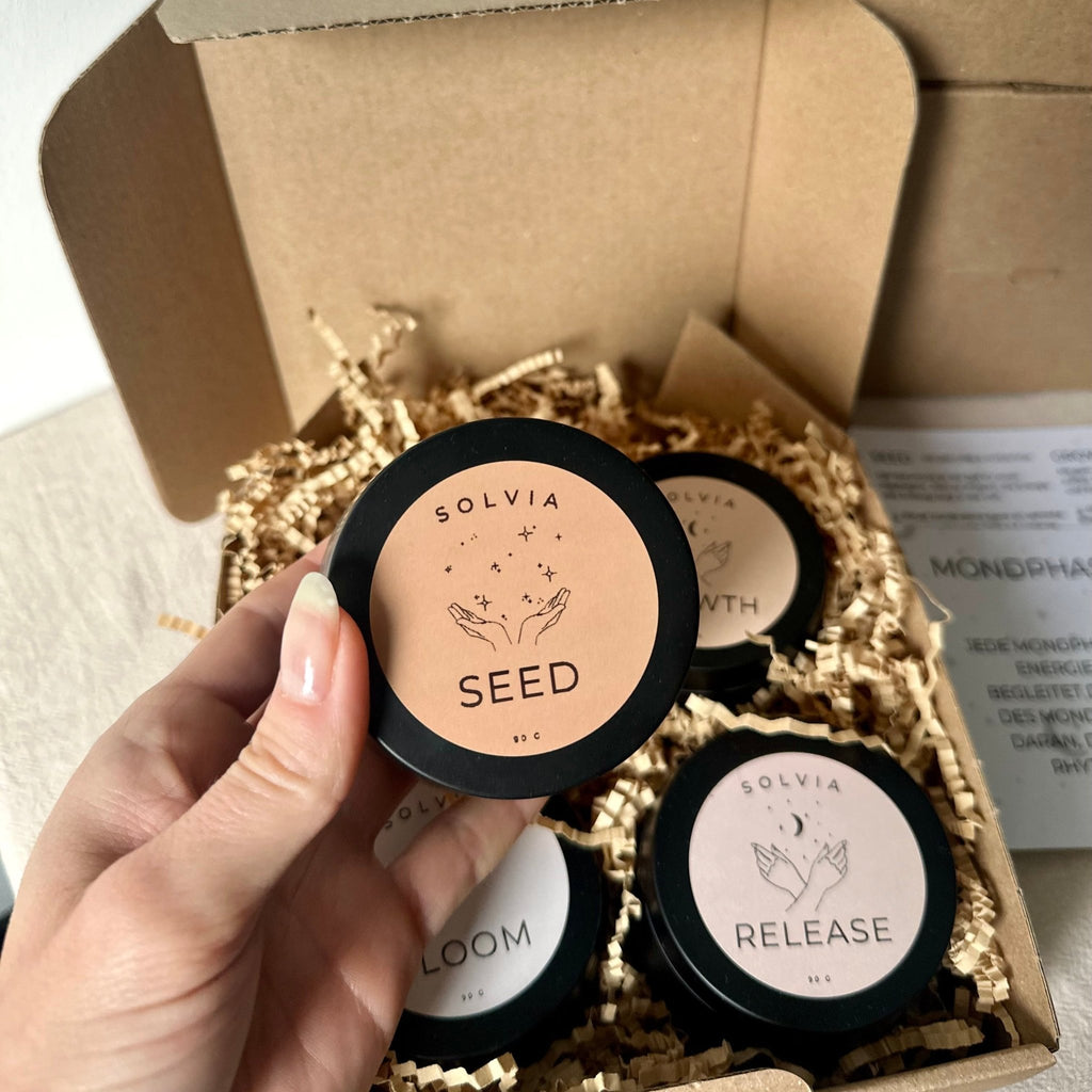 Mondminis (4er Set) - Cycle of Light - SOLVIA MOMENTS