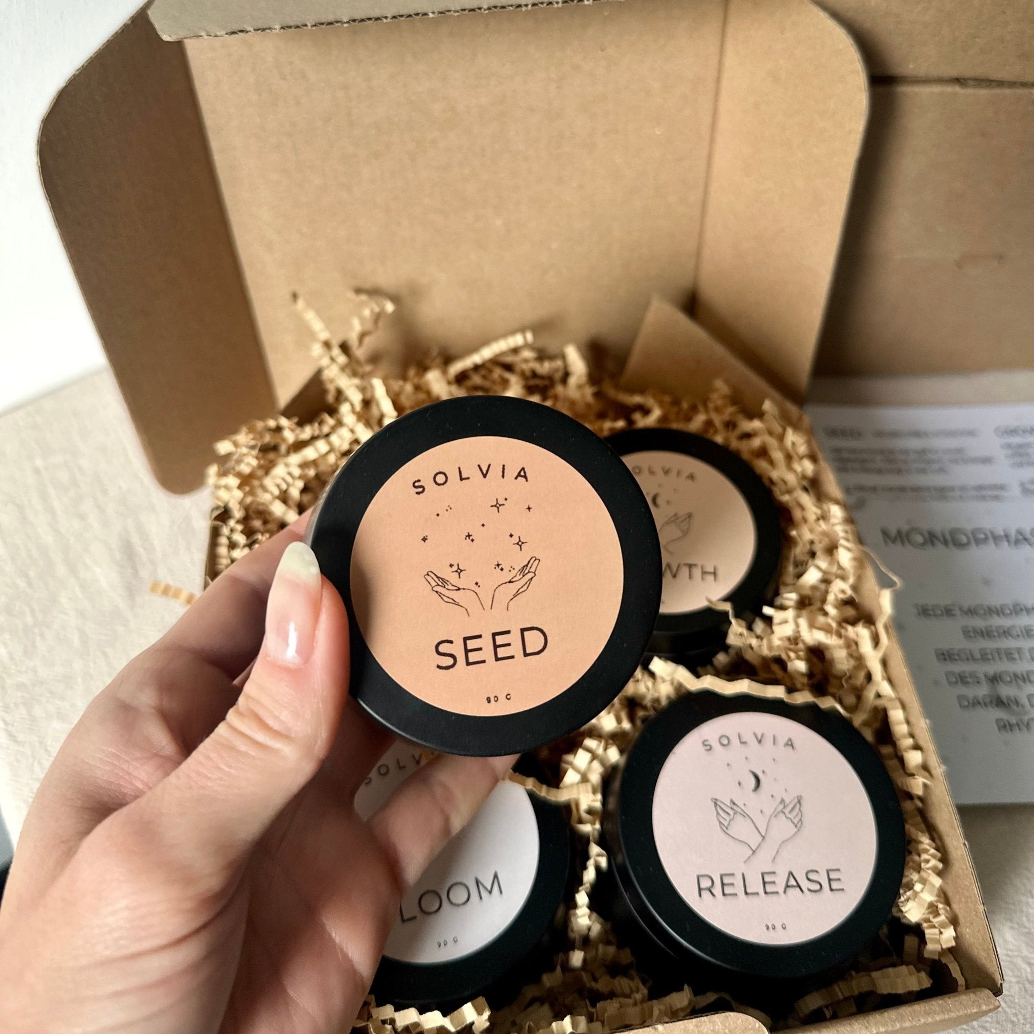 Mondminis (4er Set) - Cycle of Light - SOLVIA MOMENTS