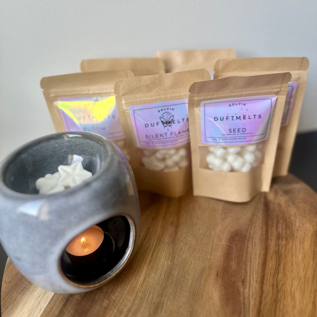 SILENT FLAME – Duftmelts für Reflexion, Loslassen & Neubeginn - SOLVIA MOMENTS