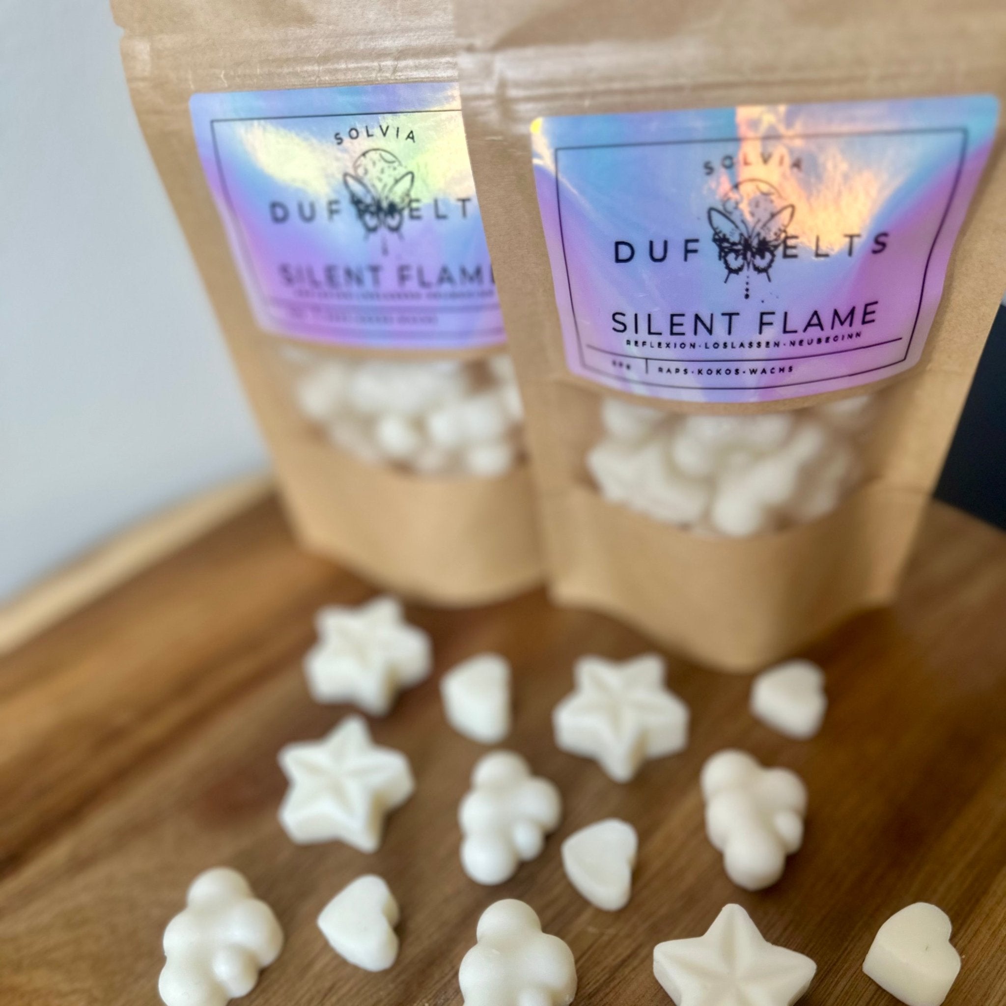 SILENT FLAME – Duftmelts für Reflexion, Loslassen & Neubeginn - SOLVIA MOMENTS