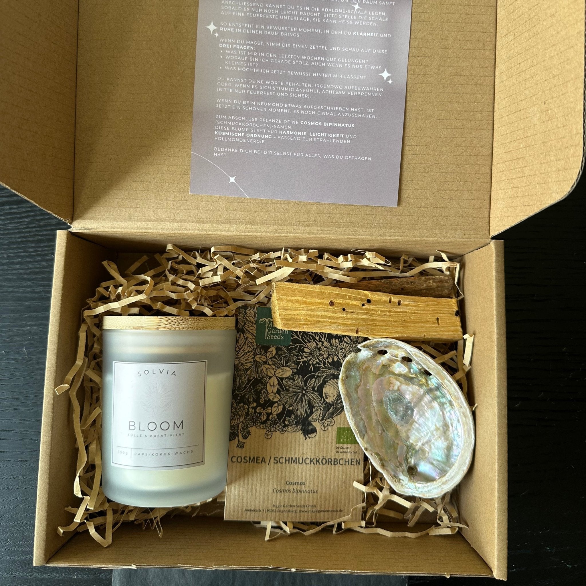 Vollmond Ritualbox - Fülle & Loslassen - SOLVIA MOMENTS