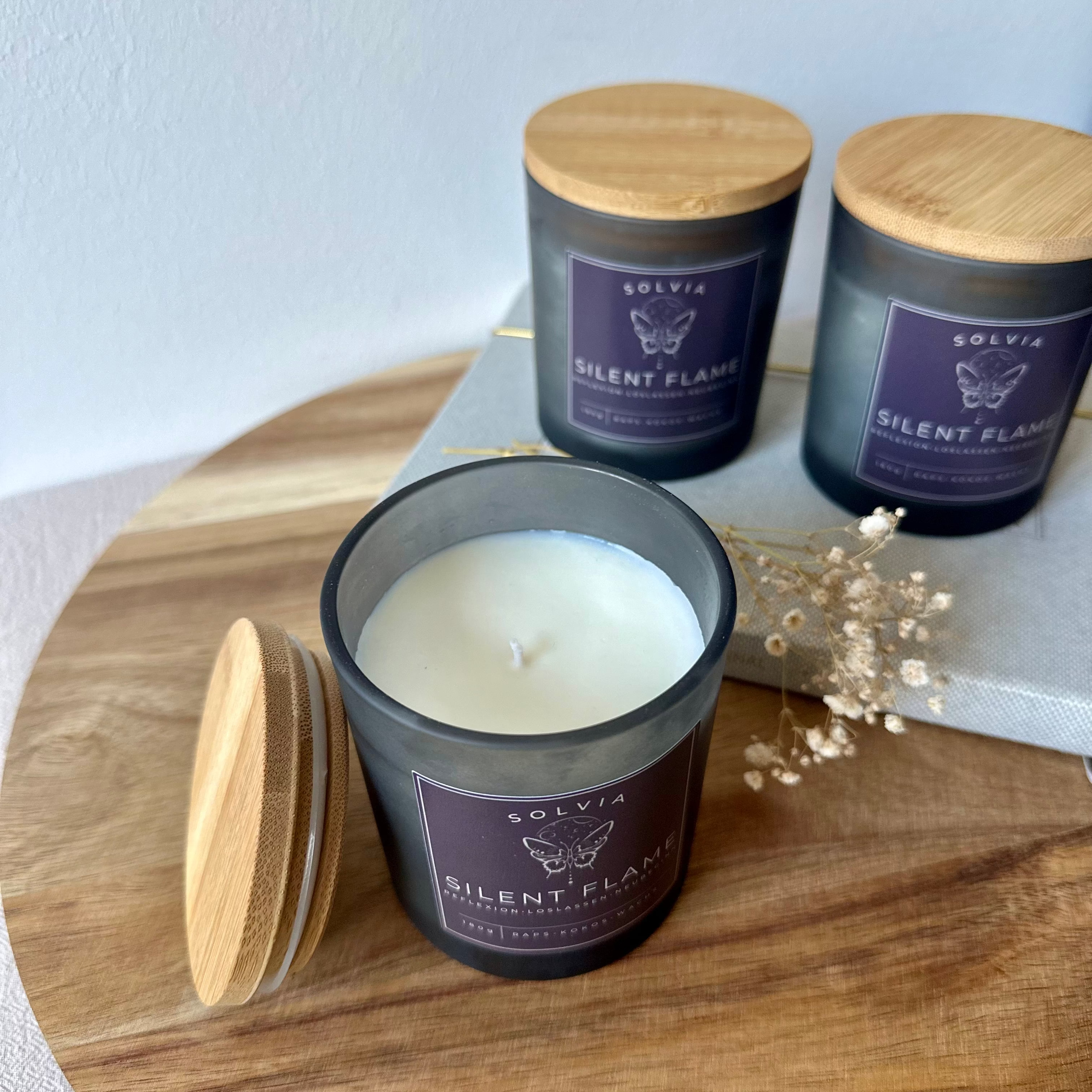 Silent Flame - Rauhnächtekerze - SOLVIA MOMENTS