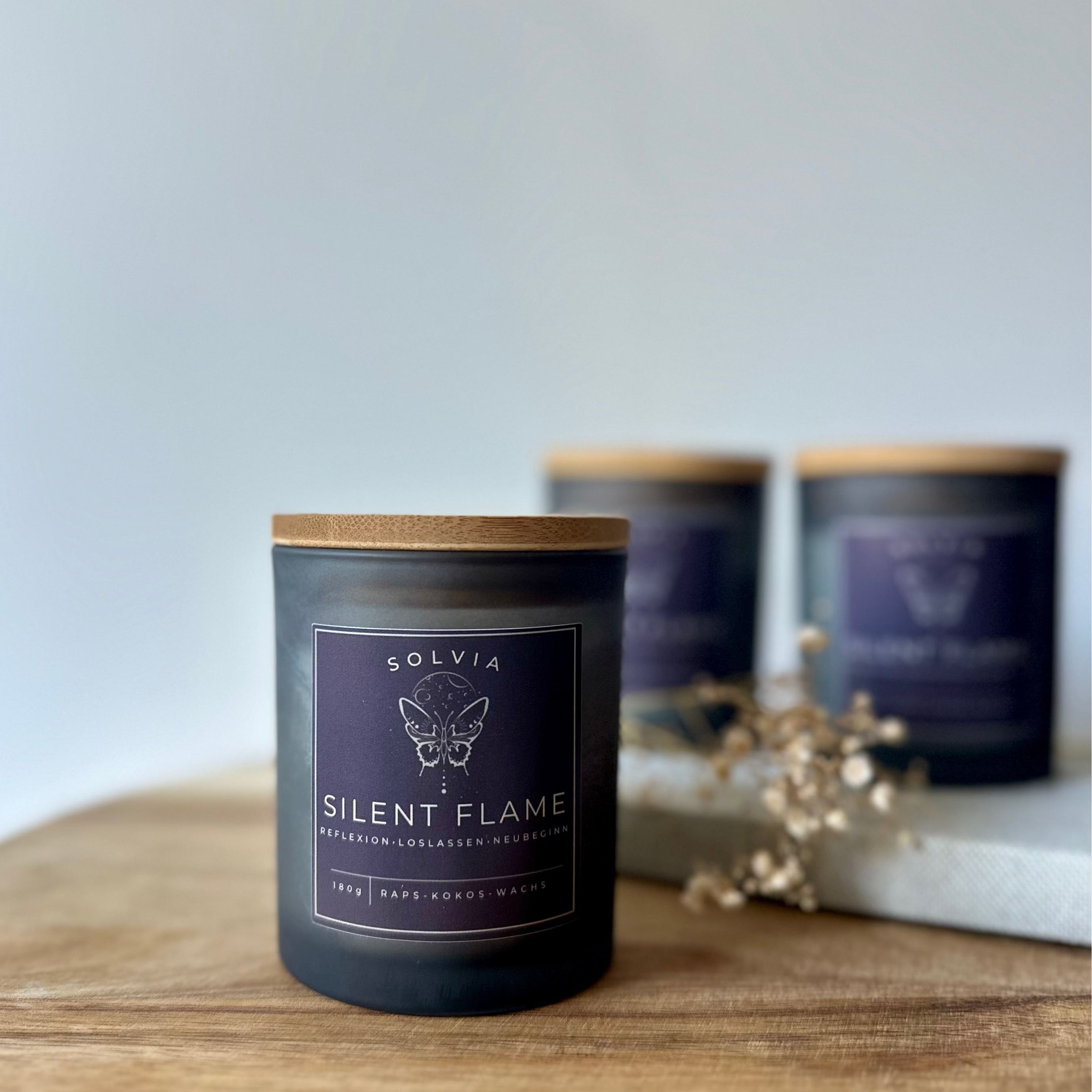 Silent Flame - Rauhnächtekerze - SOLVIA MOMENTS