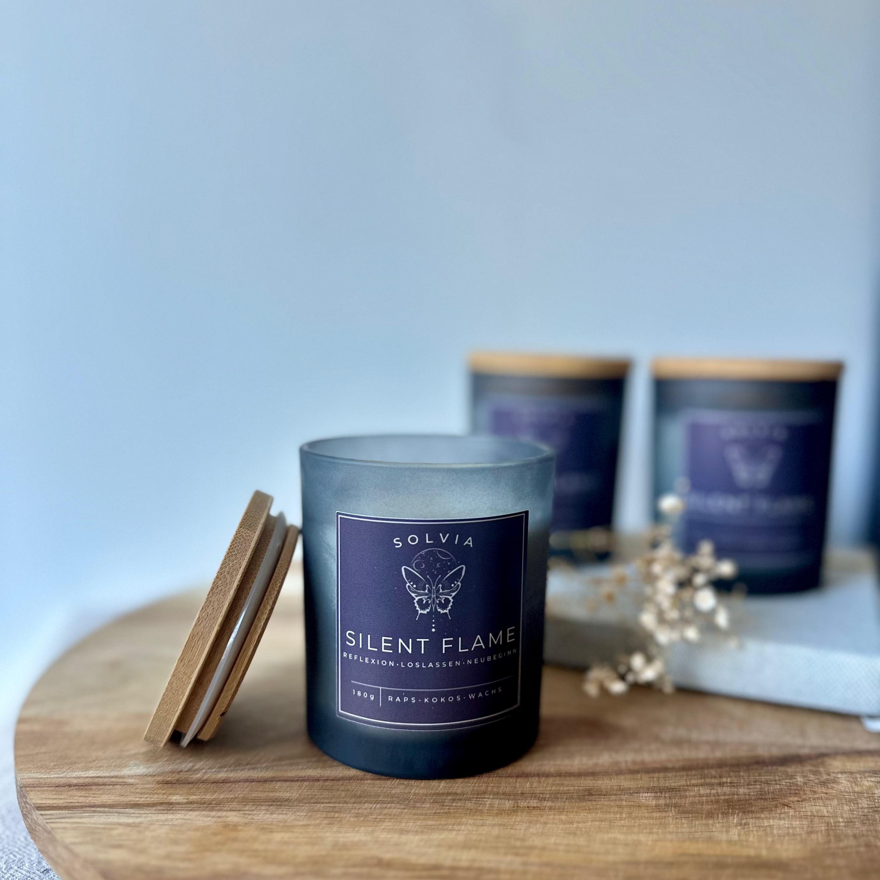 Silent Flame - Rauhnächtekerze - SOLVIA MOMENTS