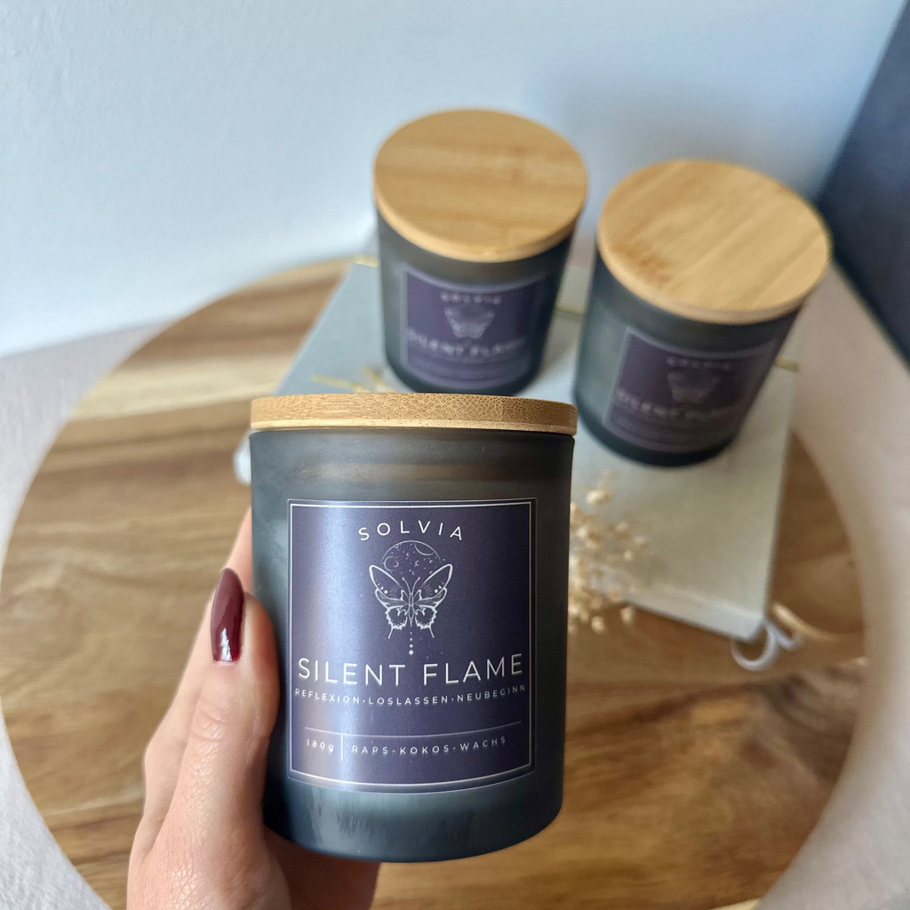 Silent Flame - Rauhnächtekerze - SOLVIA MOMENTS
